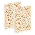 thumbnail image 1 of FORMRS 1-Subject Spiral Notebook 8" x 5" College Ruled 60 Refillable Sheet A5 Hard Cover, Beige Chickens Pattern, 1 of 7