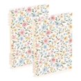 thumbnail image 1 of FORMRS 1-Subject Spiral Notebook 8" x 5" College Ruled 60 Refillable Sheet A5 Hard Cover, Pastel Floral Pattern, 1 of 7
