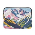 thumbnail image 1 of FORMRS 13-13.3 inch Laptop Sleeve Case Soft Carrying Quilted Computer Bag Cover, Abstract Mountain, 1 of 7