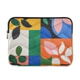 thumbnail image 1 of FORMRS 13-13.3 inch Laptop Sleeve Case Soft Carrying Quilted Computer Bag Cover, Abstract Plants, 1 of 7