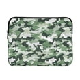 thumbnail image 1 of FORMRS 13"-13.3" Laptop Sleeve Protective Case Soft Carrying Quilted Computer Bag Cover, Army Green Camouflage Pattern, 1 of 7