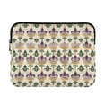 thumbnail image 1 of FORMRS 13-13.3 inch Laptop Sleeve Case Soft Carrying Quilted Computer Bag Cover, Beige Floral Pattern, 1 of 7