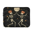 thumbnail image 1 of FORMRS 13-13.3 inch Laptop Sleeve Case Soft Carrying Quilted Computer Bag Cover, Black Halloween Dancing, 1 of 7
