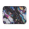 thumbnail image 1 of FORMRS 13"-13.3" Laptop Sleeve Protective Case Soft Carrying Quilted Computer Bag Cover, Black, 1 of 7