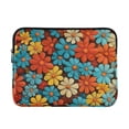 thumbnail image 1 of FORMRS 13"-13.3" Laptop Sleeve Protective Case Soft Carrying Quilted Computer Bag Cover, Blooming Flowers, 1 of 7