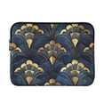 thumbnail image 1 of FORMRS 13-13.3 inch Laptop Sleeve Case Soft Carrying Quilted Computer Bag Cover, Blue Art Pattern, 1 of 7