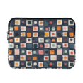 thumbnail image 1 of FORMRS 13-13.3 inch Laptop Sleeve Case Soft Carrying Quilted Computer Bag Cover, Blue Circle Mosaic, 1 of 7