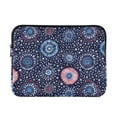 thumbnail image 1 of FORMRS 13-13.3 inch Laptop Sleeve Case Soft Carrying Quilted Computer Bag Cover, Blue Fireworks Pattern, 1 of 7