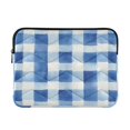 thumbnail image 1 of FORMRS 13-13.3 inch Laptop Sleeve Case Soft Carrying Quilted Computer Bag Cover, Blue Plain, 1 of 7