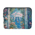 thumbnail image 1 of FORMRS 13-13.3 inch Laptop Sleeve Case Soft Carrying Quilted Computer Bag Cover, Blue Sea, 1 of 7