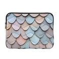 thumbnail image 1 of FORMRS 13-13.3 inch Laptop Sleeve Case Soft Carrying Quilted Computer Bag Cover, Blue Shimmering Pattern, 1 of 7