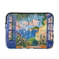 thumbnail image 1 of FORMRS 13-13.3 inch Laptop Sleeve Case Soft Carrying Quilted Computer Bag Cover, Blue Window, 1 of 7