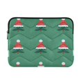 thumbnail image 1 of FORMRS 13-13.3 inch Laptop Sleeve Case Soft Carrying Quilted Computer Bag Cover, Christmas Trees, 1 of 7