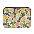 thumbnail image 1 of FORMRS 13"-13.3" Laptop Sleeve Protective Case Soft Carrying Quilted Computer Bag Cover, Citrus Fruits, 1 of 7