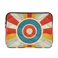 thumbnail image 1 of FORMRS 13-13.3 inch Laptop Sleeve Case Soft Carrying Quilted Computer Bag Cover, Colorful Circles, 1 of 7