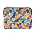 thumbnail image 1 of FORMRS 13-13.3 inch Laptop Sleeve Case Soft Carrying Quilted Computer Bag Cover, Colorful Clover Pattern, 1 of 7