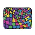 thumbnail image 1 of FORMRS 13-13.3 inch Laptop Sleeve Case Soft Carrying Quilted Computer Bag Cover, Colorful Psychedelic, 1 of 7