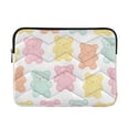 thumbnail image 1 of FORMRS 13"-13.3" Laptop Sleeve Protective Case Soft Carrying Quilted Computer Bag Cover, Cute Gummy Bears Pattern, 1 of 7