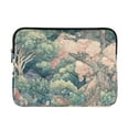 thumbnail image 1 of FORMRS 13"-13.3" Laptop Sleeve Protective Case Soft Carrying Quilted Computer Bag Cover, Floral Forest Pattern, 1 of 7