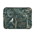 thumbnail image 1 of FORMRS 13-13.3 inch Laptop Sleeve Case Soft Carrying Quilted Computer Bag Cover, Floral Forest Scene, 1 of 7