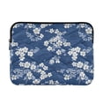 thumbnail image 1 of FORMRS 13-13.3 inch Laptop Sleeve Case Soft Carrying Quilted Computer Bag Cover, Floral Ocean Waves, 1 of 7
