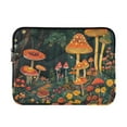 thumbnail image 1 of FORMRS 13-13.3 inch Laptop Sleeve Case Soft Carrying Quilted Computer Bag Cover, Forest Mushroom, 1 of 7
