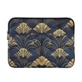 thumbnail image 1 of FORMRS 13-13.3 inch Laptop Sleeve Case Soft Carrying Quilted Computer Bag Cover, Gold Art Pattern, 1 of 7