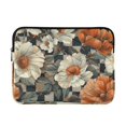 thumbnail image 1 of FORMRS 13"-13.3" Laptop Sleeve Protective Case Soft Carrying Quilted Computer Bag Cover, Gray Floral Pattern, 1 of 7