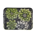 thumbnail image 1 of FORMRS 13-13.3 inch Laptop Sleeve Case Soft Carrying Quilted Computer Bag Cover, Gray Floral, 1 of 7