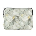 thumbnail image 1 of FORMRS 13-13.3 inch Laptop Sleeve Case Soft Carrying Quilted Computer Bag Cover, Gray Marble Pattern, 1 of 7