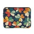 thumbnail image 1 of FORMRS 13-13.3 inch Laptop Sleeve Case Soft Carrying Quilted Computer Bag Cover, Green Clover Pattern, 1 of 7