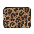 thumbnail image 1 of FORMRS 13"-13.3" Laptop Sleeve Protective Case Soft Carrying Quilted Computer Bag Cover, Leopard Pattern, 1 of 7