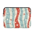 thumbnail image 1 of FORMRS 13-13.3 inch Laptop Sleeve Case Soft Carrying Quilted Computer Bag Cover, Light Blue Pattern, 1 of 7