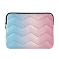 thumbnail image 1 of FORMRS 13-13.3 inch Laptop Sleeve Case Soft Carrying Quilted Computer Bag Cover, Light Pink Gradient, 1 of 7