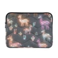 thumbnail image 1 of FORMRS 13"-13.3" Laptop Sleeve Protective Case Soft Carrying Quilted Computer Bag Cover, Neon Llamas Pattern, 1 of 7