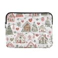 thumbnail image 1 of FORMRS 13-13.3 inch Laptop Sleeve Case Soft Carrying Quilted Computer Bag Cover, Nordic Christmas House, 1 of 7