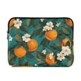 thumbnail image 1 of FORMRS 13"-13.3" Laptop Sleeve Protective Case Soft Carrying Quilted Computer Bag Cover, Orange Leaves, 1 of 7