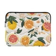 thumbnail image 1 of FORMRS 13-13.3 inch Laptop Sleeve Case Soft Carrying Quilted Computer Bag Cover, Orange Slices, 1 of 7