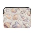 thumbnail image 1 of FORMRS 13-13.3 inch Laptop Sleeve Case Soft Carrying Quilted Computer Bag Cover, Orange Watercolor Seashells, 1 of 7