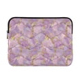 thumbnail image 1 of FORMRS 13-13.3 inch Laptop Sleeve Case Soft Carrying Quilted Computer Bag Cover, Pastel Pink Marble Pattern, 1 of 7