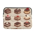 thumbnail image 1 of FORMRS 13"-13.3" Laptop Sleeve Protective Case Soft Carrying Quilted Computer Bag Cover, Pink Cakes, 1 of 7