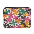 thumbnail image 1 of FORMRS 13"-13.3" Laptop Sleeve Protective Case Soft Carrying Quilted Computer Bag Cover, Pink Floral Blooms, 1 of 7