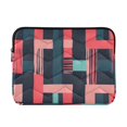 thumbnail image 1 of FORMRS 13-13.3 inch Laptop Sleeve Case Soft Carrying Quilted Computer Bag Cover, Pink Geometric, 1 of 7