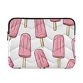 thumbnail image 1 of FORMRS 13-13.3 inch Laptop Sleeve Case Soft Carrying Quilted Computer Bag Cover, Pink Ice Cream, 1 of 7