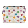 thumbnail image 1 of FORMRS 13-13.3 inch Laptop Sleeve Case Soft Carrying Quilted Computer Bag Cover, Polka Dot, 1 of 7