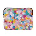 thumbnail image 1 of FORMRS 13-13.3 inch Laptop Sleeve Case Soft Carrying Quilted Computer Bag Cover, Purple Colorful Circles, 1 of 7