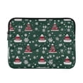 thumbnail image 1 of FORMRS 13"-13.3" Laptop Sleeve Protective Case Soft Carrying Quilted Computer Bag Cover, Red Christmas Trees, 1 of 7