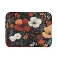 thumbnail image 1 of FORMRS 13"-13.3" Laptop Sleeve Protective Case Soft Carrying Quilted Computer Bag Cover, Red Flowers Pattern, 1 of 7