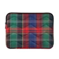 thumbnail image 1 of FORMRS 13-13.3 inch Laptop Sleeve Case Soft Carrying Quilted Computer Bag Cover, Red Green Pattern, 1 of 7