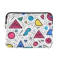 thumbnail image 1 of FORMRS 13-13.3 inch Laptop Sleeve Case Soft Carrying Quilted Computer Bag Cover, Red Retro Pattern, 1 of 7